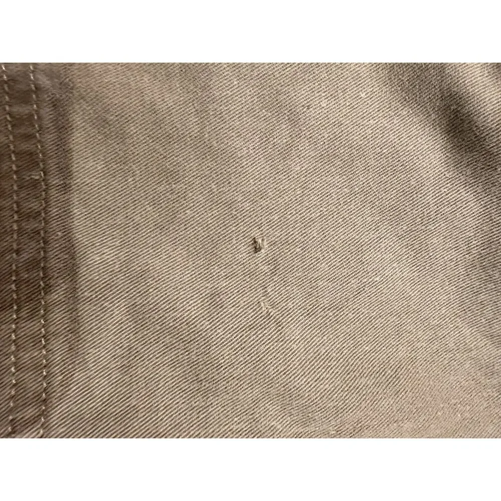 Vintage Nike Girls Size Medium Pull On Khaki Shorts Golf Walking Geometric Hem
